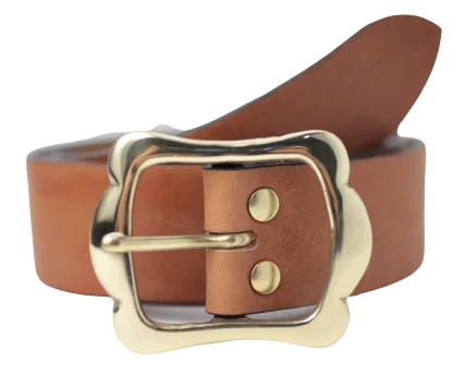 1.5 Inch 38mm Wide Designer Leather Belt