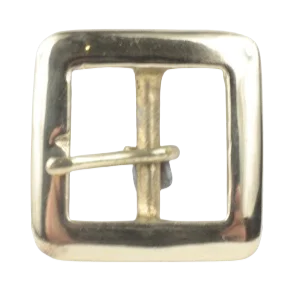 1.25 Inch 32mm Brass Square Belt Buckle