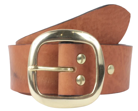 1.75 Inch Leather Jean Belt