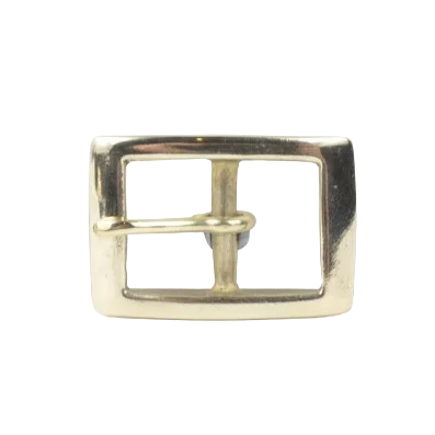 1 Inch 25mm Brass Rectangle Belt Buckle