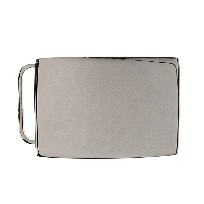 25mm Regent Silver Compression Belt Buckle