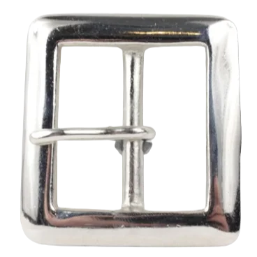 2 Inch 50mm Silver Square Belt Buckle