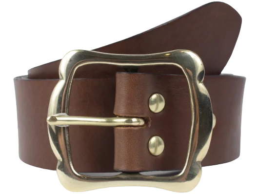 1 3/4 Inch Designer Leather Belt