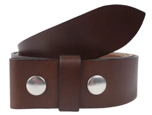 2 Inch Wide (50mm) Chestnut Leather Belt Strap Made to Measure