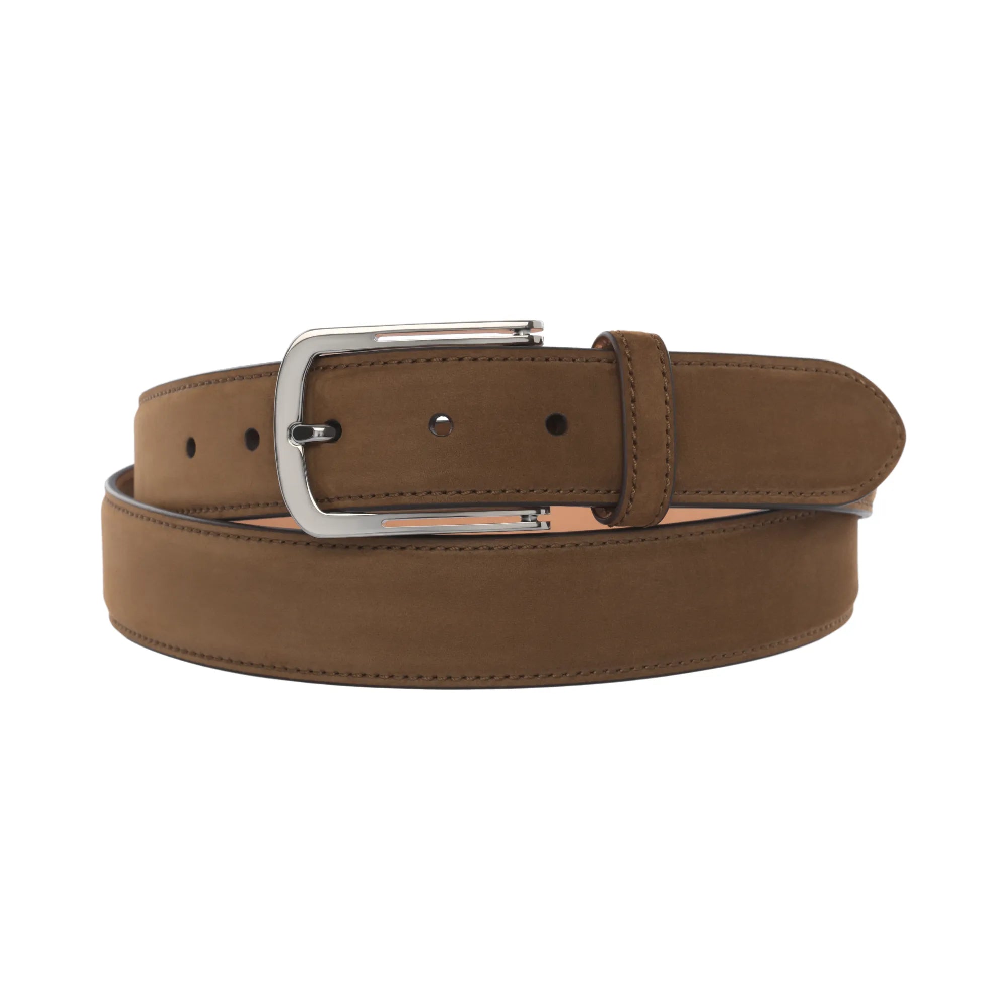 Calf Leather Belt in Brown