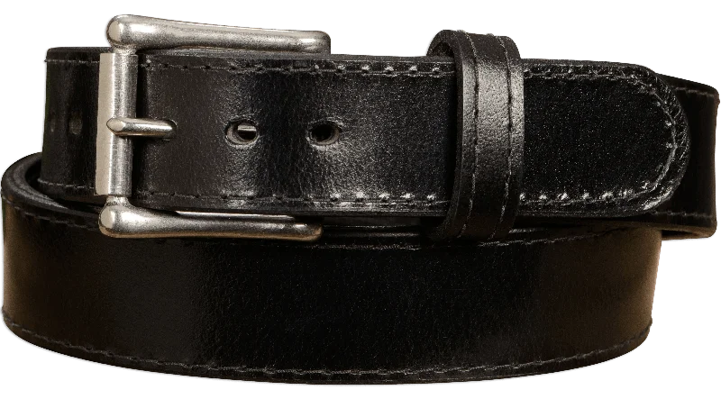 Black Water Buffalo Gun Belt from Men: Max Thickness