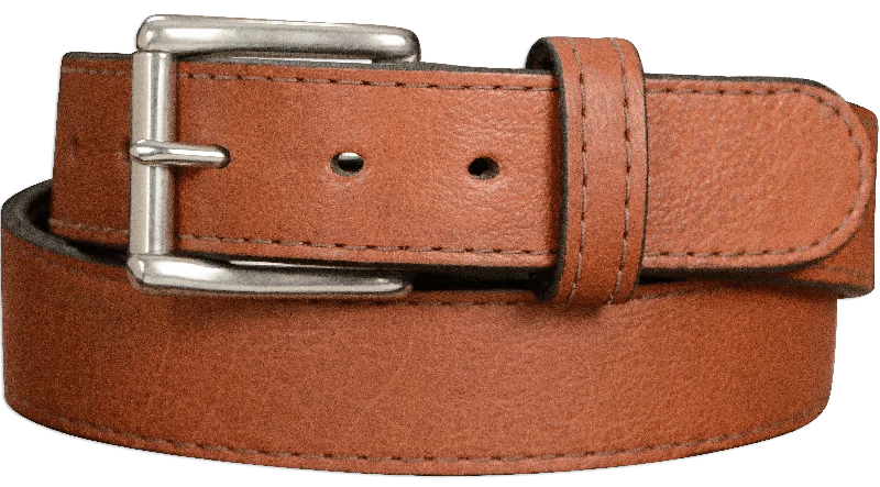 Men's Brown American Bison Max Thickness Gun Belt