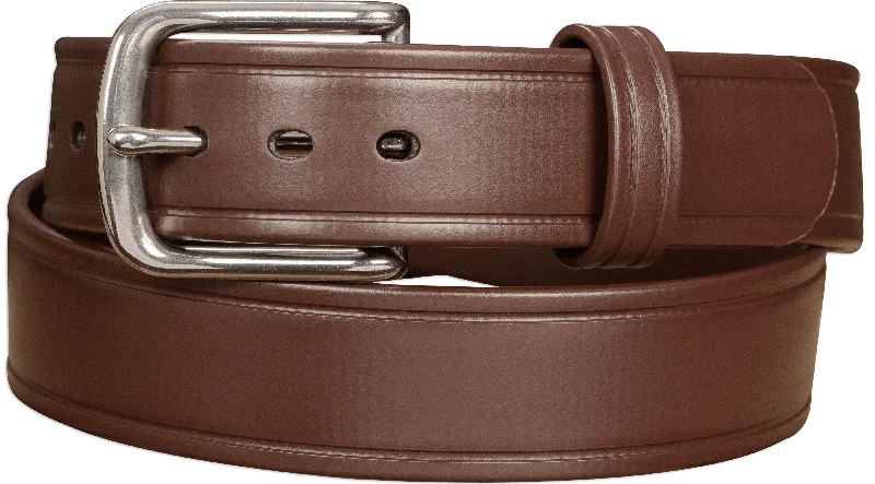 The Hercules Belt™ -  Brown Max Thick With Stainless Buckle 1.50" (H520BR)