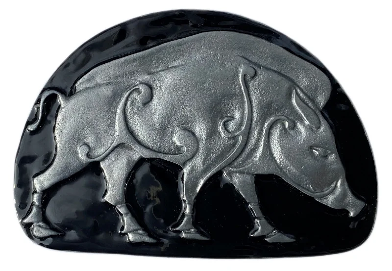 Celtic Boar Belt Buckle