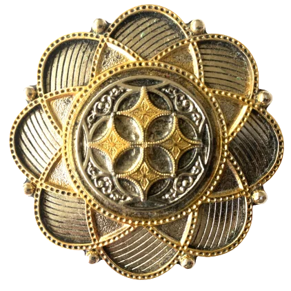 Celtic Flower Shape Belt Buckle