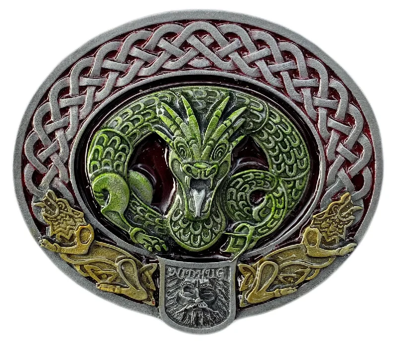 Celtic Nidhug Belt Buckle