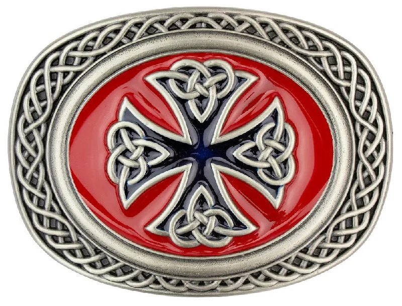 Celtic Red Belt Buckle