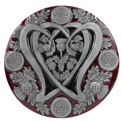 Celtic Thistle Belt Buckle