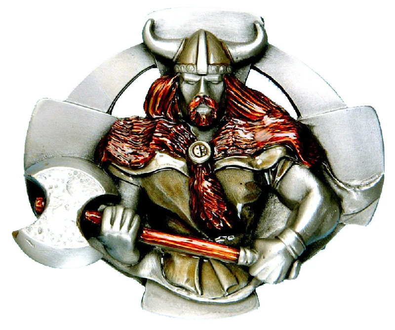 Celtic Viking Warrior Belt Buckle