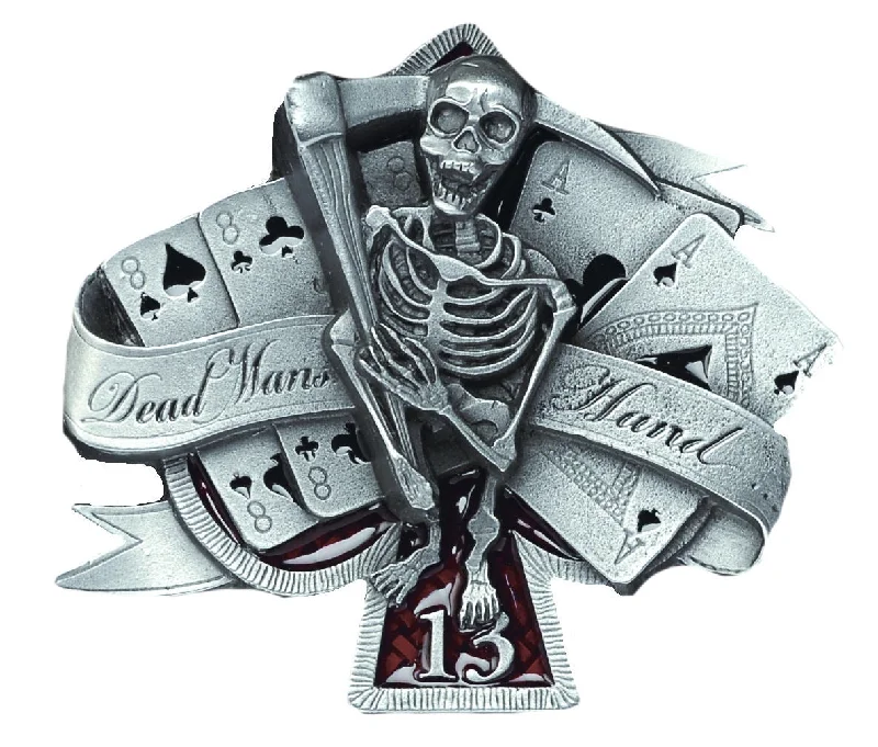 Dead Man's Hand Belt Buckle