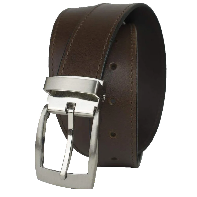 Elk Knob Brown Belt by Nickel Smart®