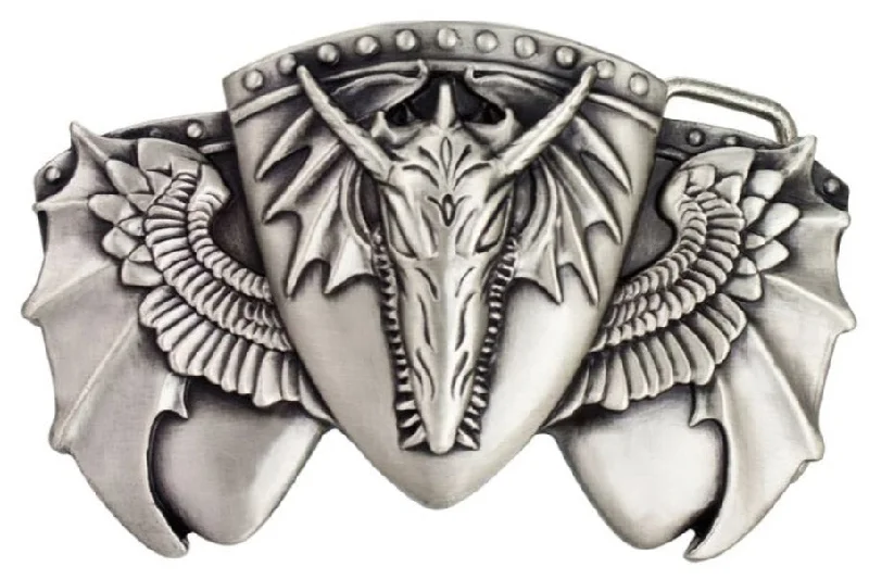 Flying Dragon Trophy Belt Buckle