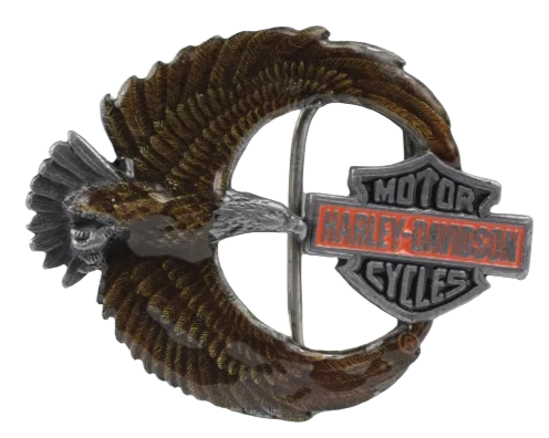 Flying Eagle Harley Davidson Belt Buckle