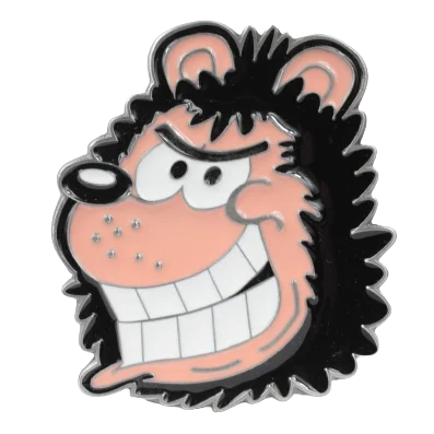 Gnasher Head Beano Belt Buckle