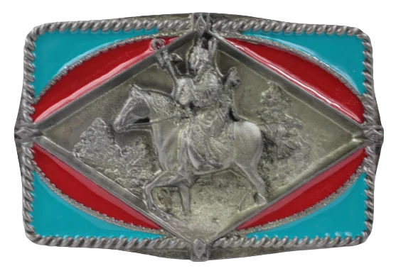 Indian Horse Belt Buckle