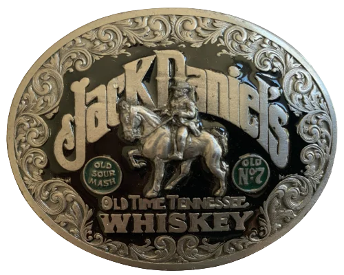 Jack Daniels Old Time Tennessee Whiskey Belt Buckle