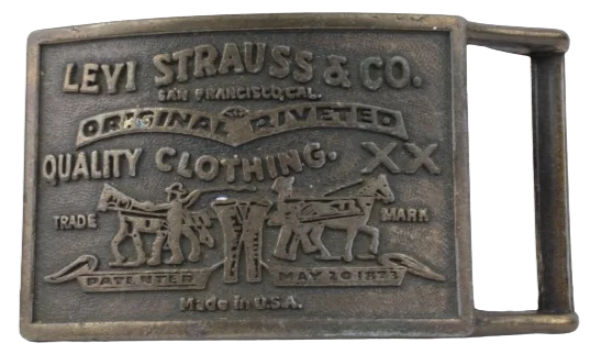 Levi Strauss & Co Belt Buckle