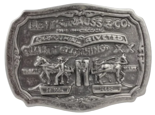 Levi Strauss & Co Since 1850 Quality Clothing Belt Buckle