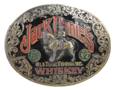 Old Time Tennessee Jack Daniels Belt Buckle