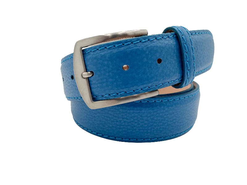 Pebble Grain Belt - New Blue