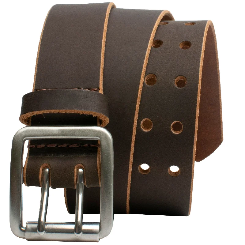 Ridgeline Trail Heavy Duty Brown Belt by Nickel Smart®