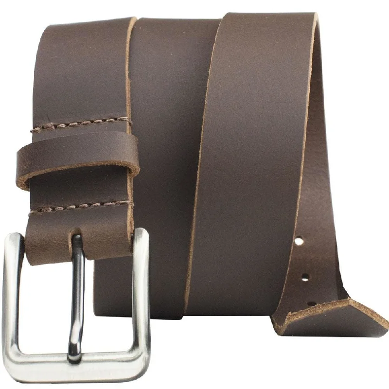 Roan Mountain Leather Belt by Nickel Smart®