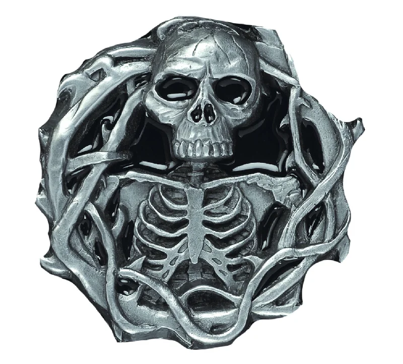 Skull and Bones Belt Buckle