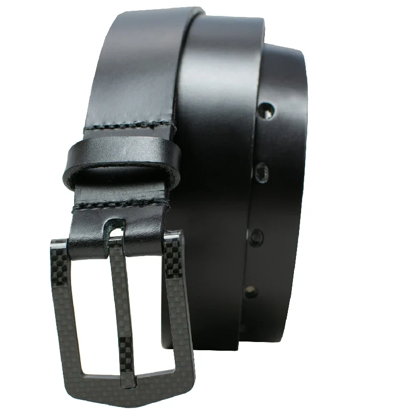 The Stealth Dress Black Belt by Nickel Smart®