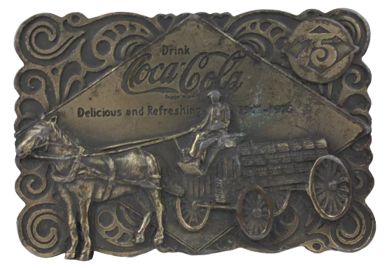 Vintage Coca Cola Belt Buckle