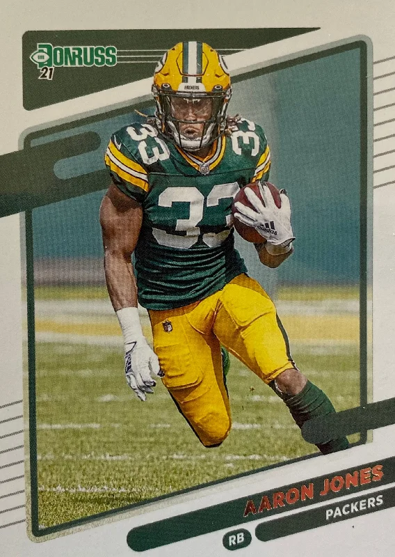 Aaron Jones Football Card Belts