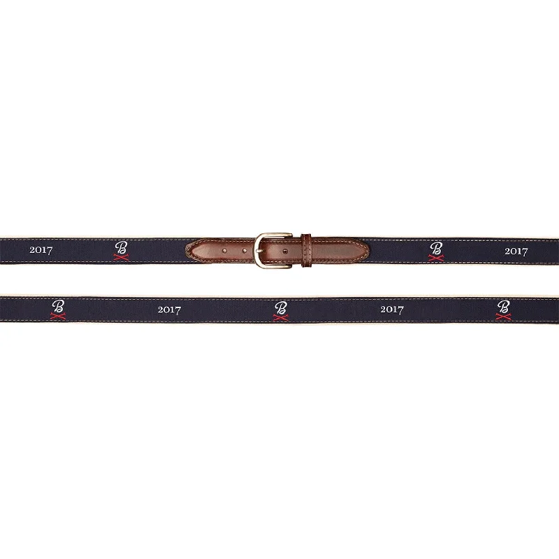 Barstool Golf Canvas Embroidered Belt