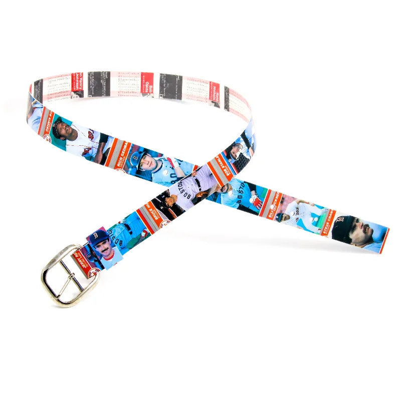 Boston Red Sox Baseball Card Belt #7