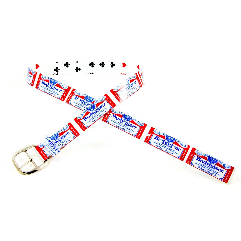 Budweiser Playing Cards Belt