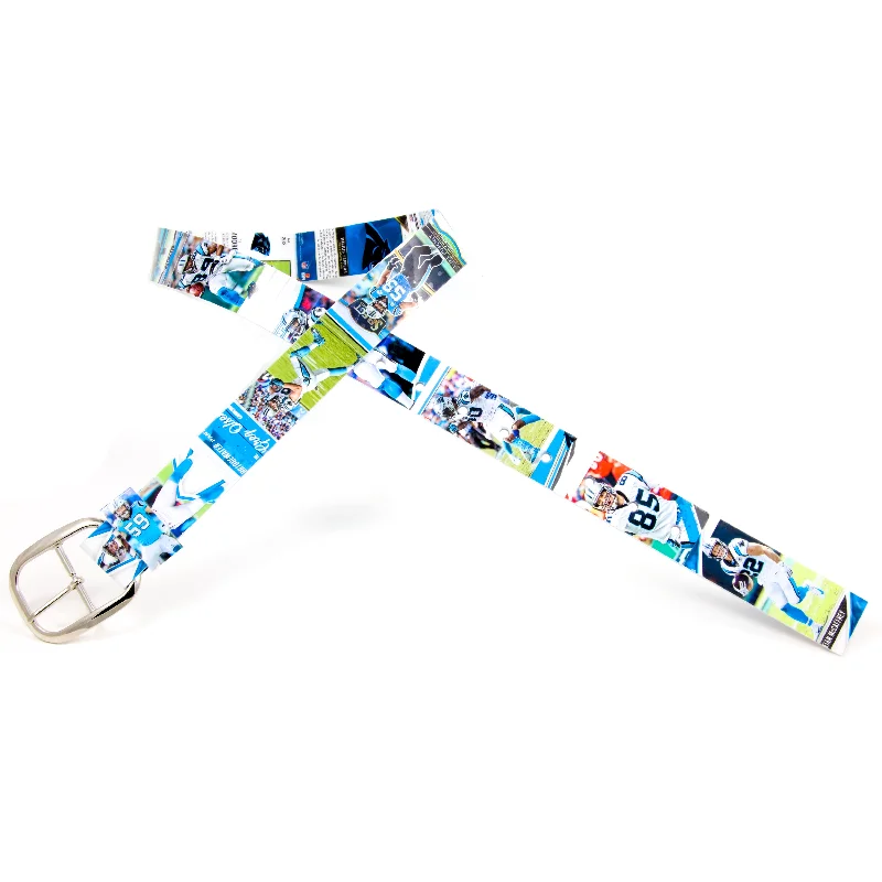 Carolina Panthers Football Card Belt #3