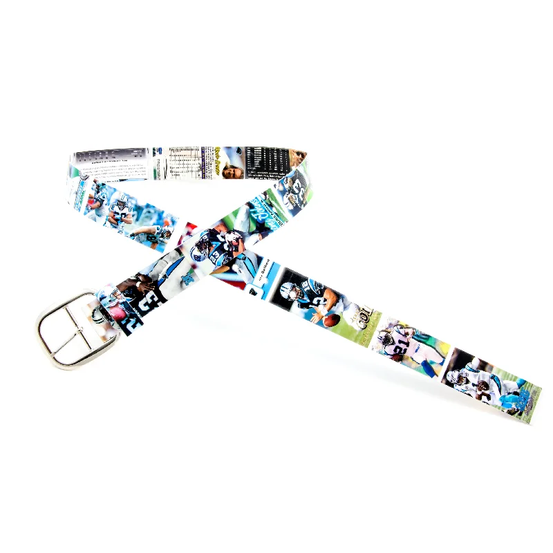 Carolina Panthers Football Card Belt