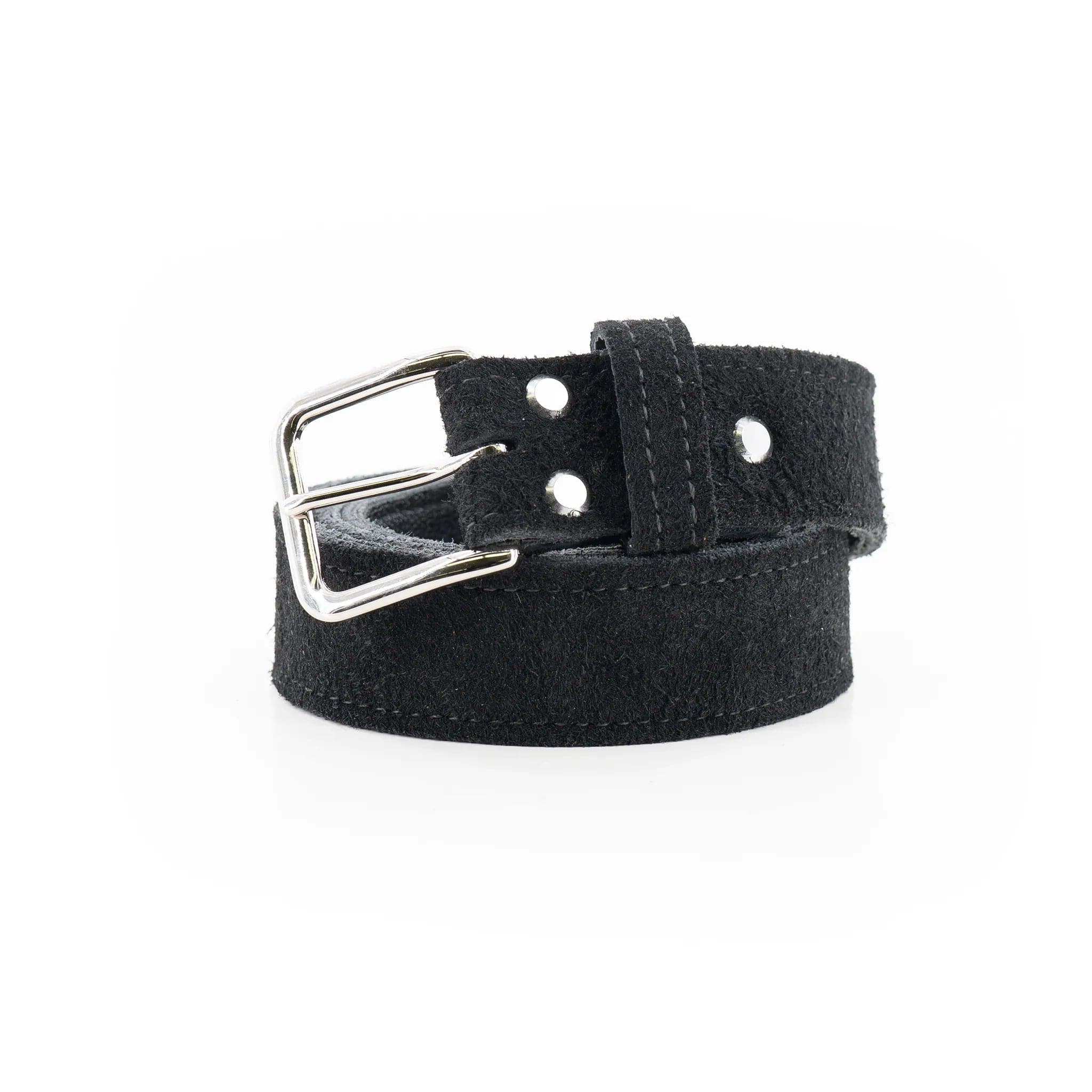 Rough Shadow Bison Leather Belt