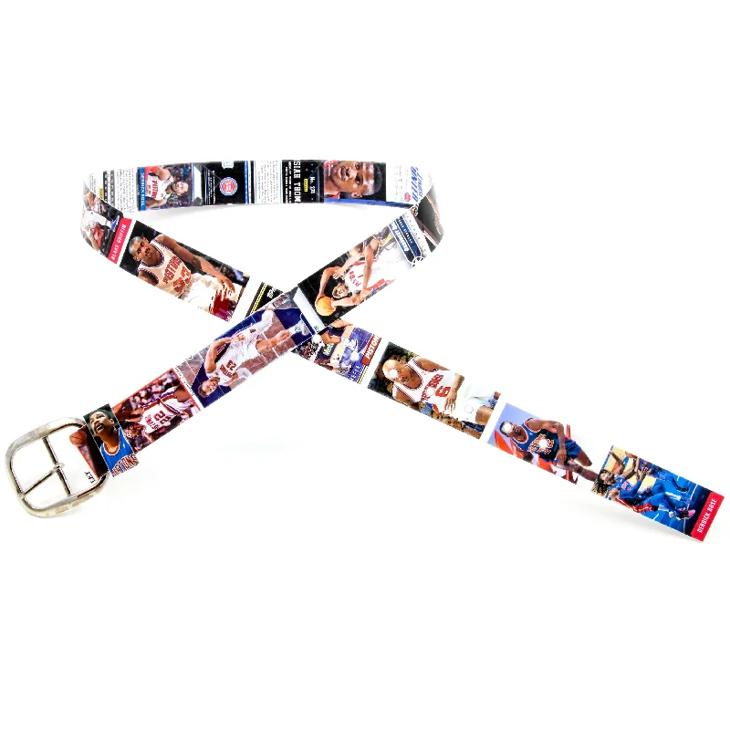 Detroit Pistons Basketball Card Belt #5