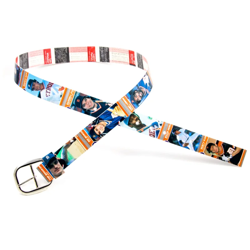 Detroit Tigers Baseball Card Belt #9