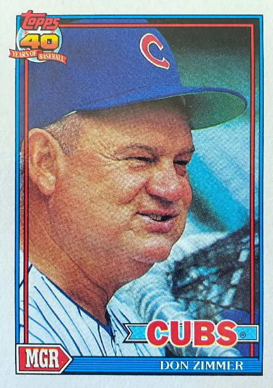 Don Zimmer Baseball Card Belts