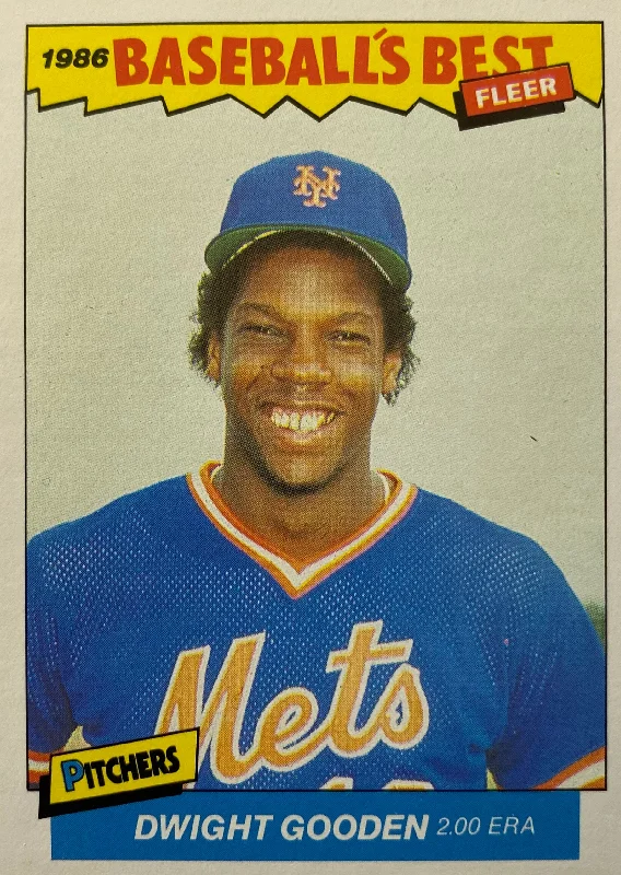 Dwight Gooden Baseball Card Belts