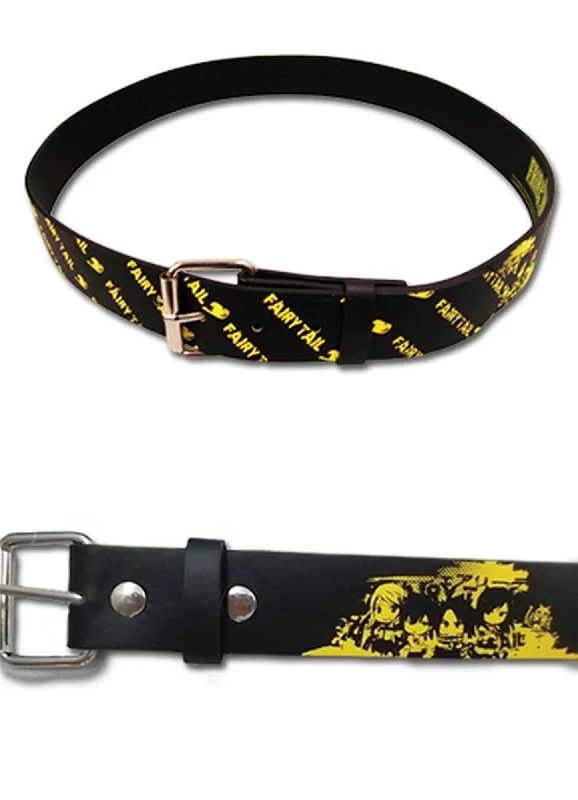 Fairy Tail - Group Black PU Belt