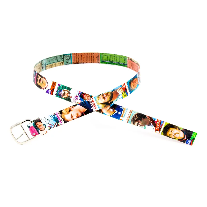 Funny Hair Baseball Card Belt