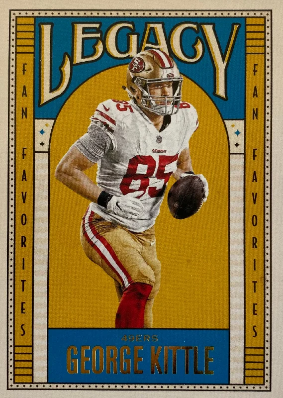 George Kittle Football Card Belts