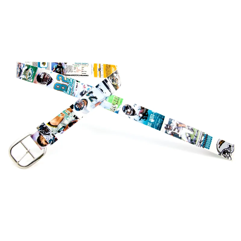 Jacksonville Jaguars Football Card Belt