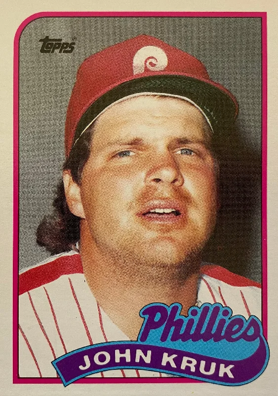 John Kruk Baseball Card Belts